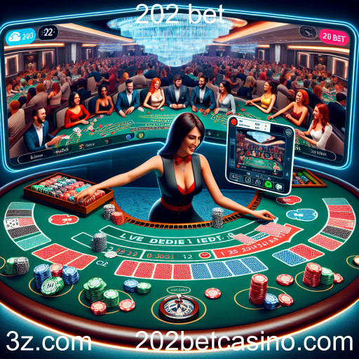 A Revolução dos Jogos 'Live Dealer' na 202 bet